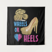 Wheels Or Heels Your Mummy Loves You Gender Reveal