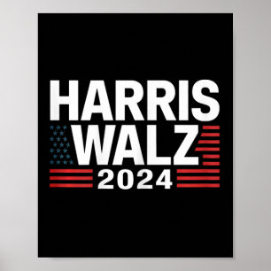 Wheimer 2024 Election Kamala Harris Tim W Waltz 1  Poster