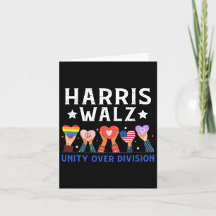 Wheimer 2024 Unity Over Division Harris W 2024 Card