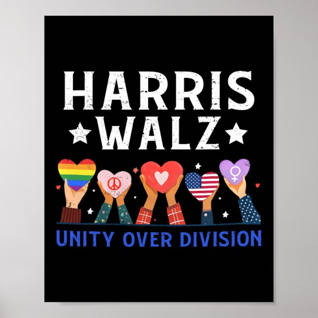 Wheimer 2024 Unity Over Division Harris W 2024  Poster (Front)