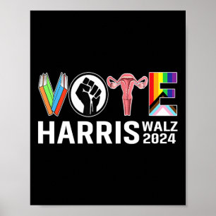 Wheimer 2024 Vote Books Reproductive Rights Lgbt  Poster