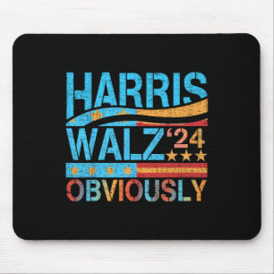 Wheimer Obviously! Harris Waltz 2024 Election  Mouse Pad