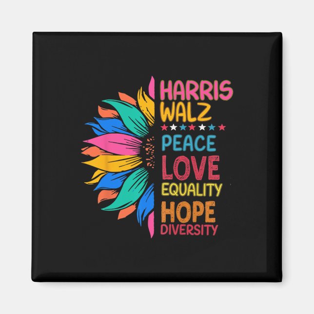 Wheimer Peace Love Equality Hope Diversity  Magnet (Front)