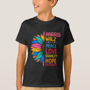 Wheimer Peace Love Equality Hope Diversity T-Shirt