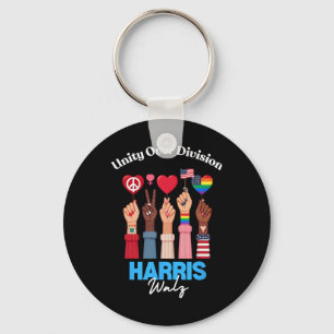 Wheimer Waltz 2024 Unity Over Division Key Ring