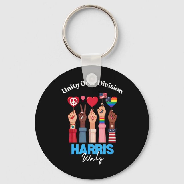 Wheimer Waltz 2024 Unity Over Division  Key Ring (Front)