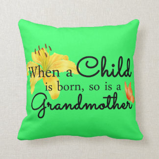 When a child... cushion
