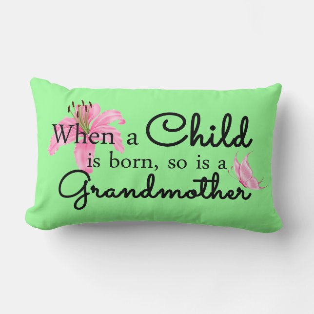 When a child... lumbar cushion (Front)