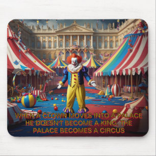 When A Clown Moves Into A Palace... Mouse Pad