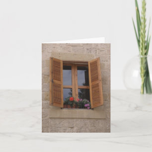 When a door closes a window card