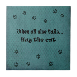 When all else fails...Hug the Cat Tile