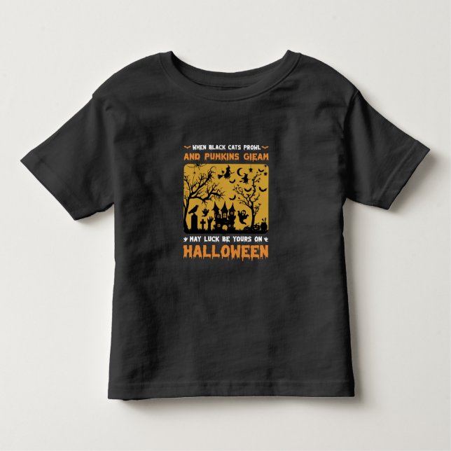When Black Cats Roam      Toddler T-Shirt (Front)