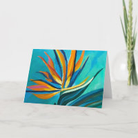 When color takes Flight - Blank inside greeting