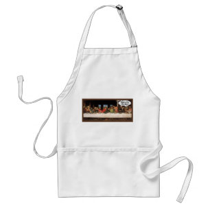 When Do We Eat? - Funny Last Supper Holiday Dinner Standard Apron