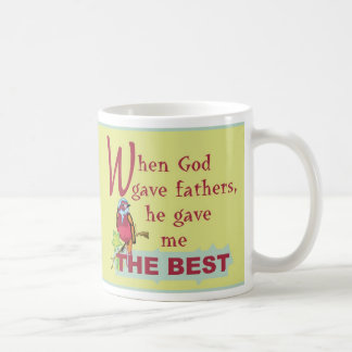 When God Gave Fathers© EngMug Coffee Mug