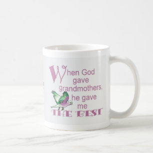 When God Gave Grandmothers© Coffee Mug