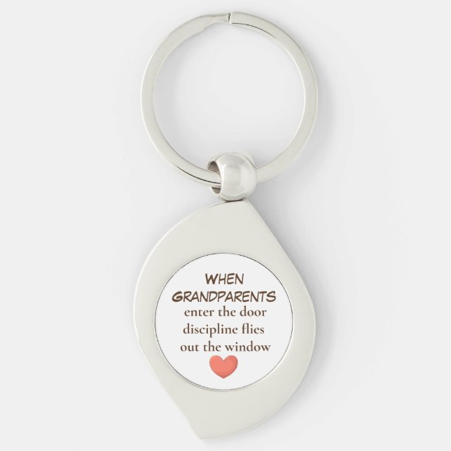 When Grandparents Enter  keychains (Front)