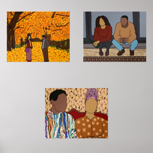 When Hakeem Met Sade Art Print Set (Front)