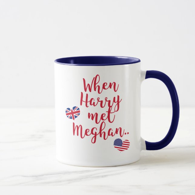 When Harry met Meghan | Royal Wedding Mug (Right)