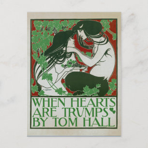 When Hearts Are Trumps Postcard