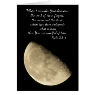 when I consider the heavens    Parakaleo note card