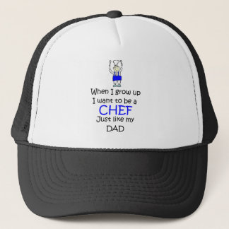 When I grow up Chef Trucker Hat