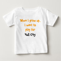 When I grow up, I want to play for Hull City