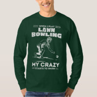 When I play lawn bowling my crazy stars to show