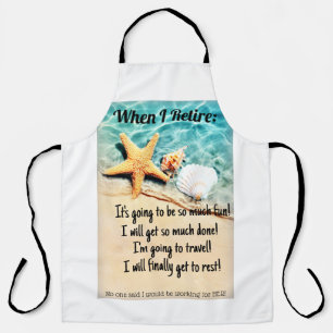 When I Retire Men's Apron