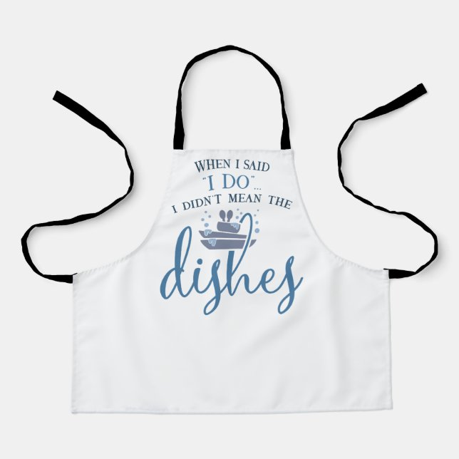 When I Said I Do  Apron (Front)