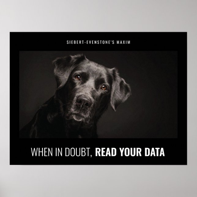 When in doubt poster (Front)