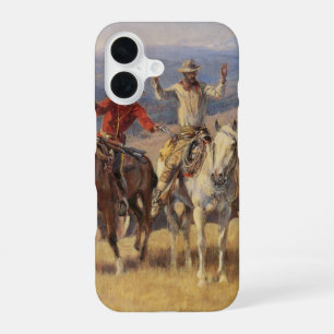 When Law Dulls the Edge of Chance by CM Russell iPhone 16 Case