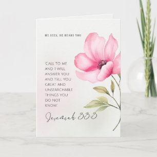 When life feels overwhelming- encouragement card