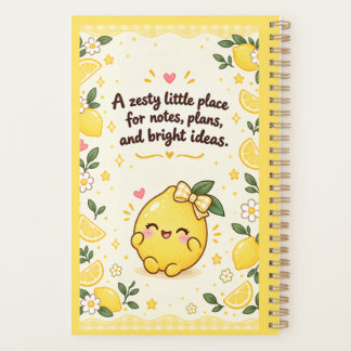 When Life Gets Sour, Make a Plan 🍋 Planner