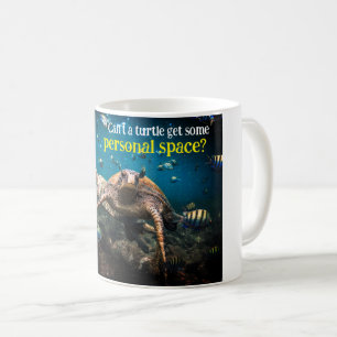 When life gets tough, just keep swimming coffee mug