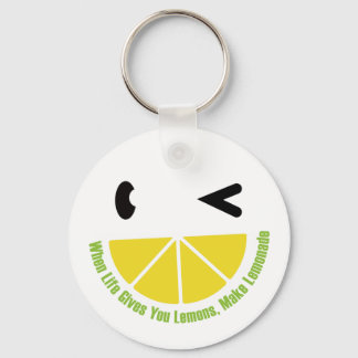 When Life Gives You Lemons, Make Lemonade Key Ring