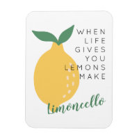 When Life Gives You Lemons Make Limoncello