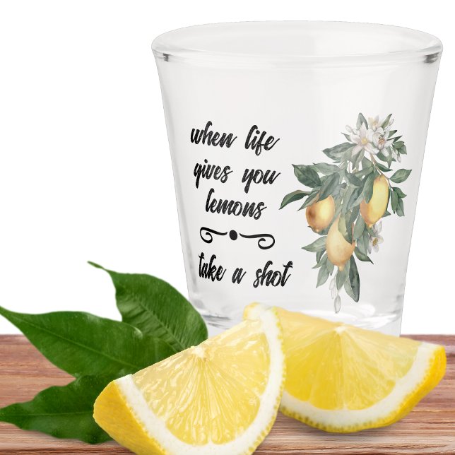 When Life Gives You Lemons Shot Glass (Creator Uploaded)