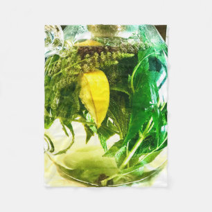 When life gives you lemons socks fleece blanket