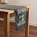 When Life Gives You Scraps Make Quilts Christmas Short Table Runner<br><div class="desc">xmas Sewing lover,  Quilt maker,  Scrap quilt,  Crochet lover,  Sewing enthusiast,  Quilting passion,  Knitting crafts,  Sewing humour,  Crafty life,  Quilt christmas</div>