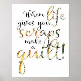 When Life Gives You Scraps Poster