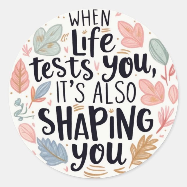 When Life Stickers (Front)