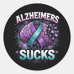 When Memories Fade Classic Round Sticker