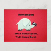 When Money Speaks....