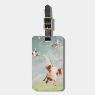 When Pigs Fly - Believe Luggage Tag