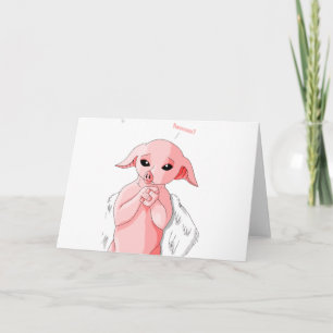 When Pigs Fly Card
