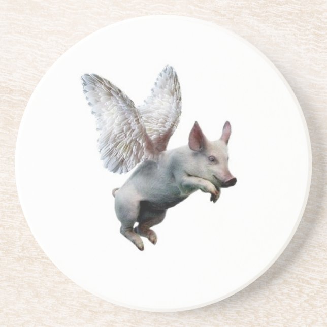 When Pigs Fly Coaster (Front)
