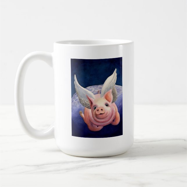 When Pigs Fly! Coffee Mug (Left)