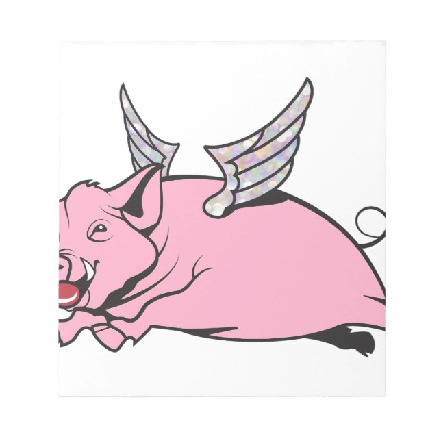 when pigs fly notepad (Front)
