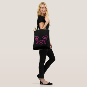 When pigs fly tote bag